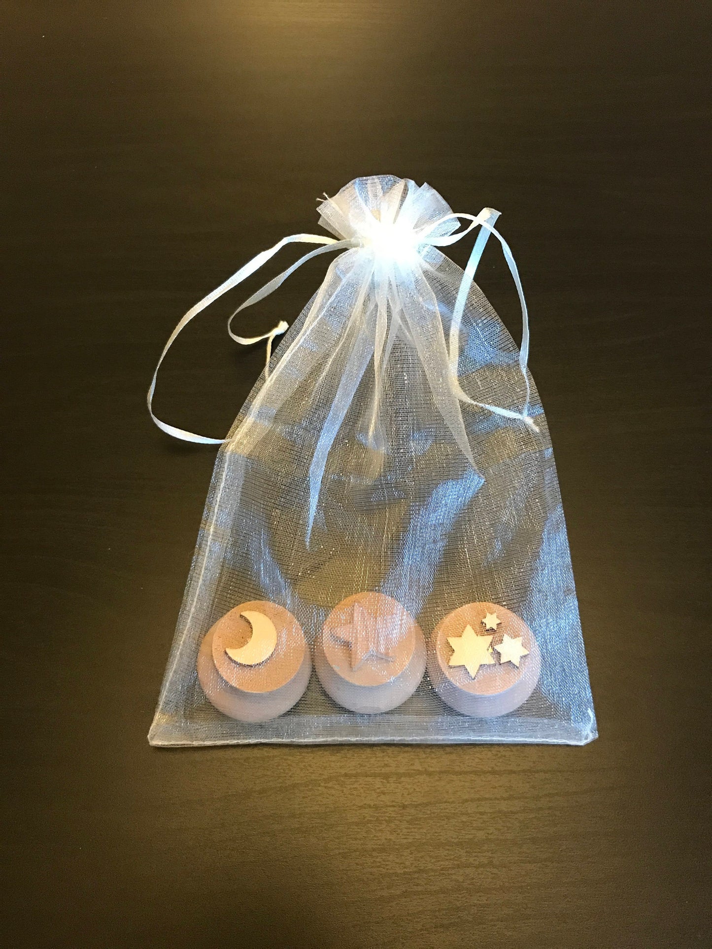 Wooden Stars and Moon Stampers