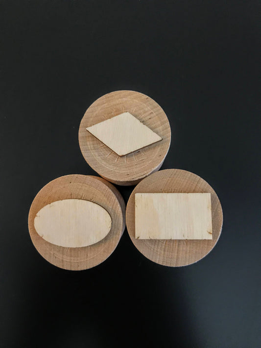 Wooden Shapes Stampers || Intermediate Shapes