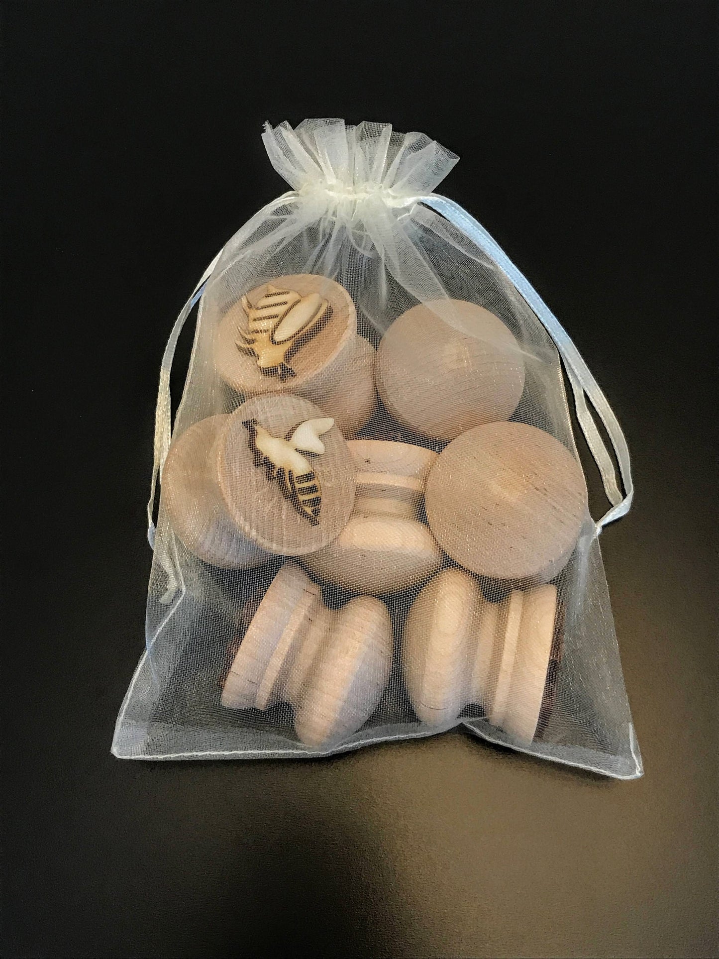 Wooden Bees and Hives Stampers