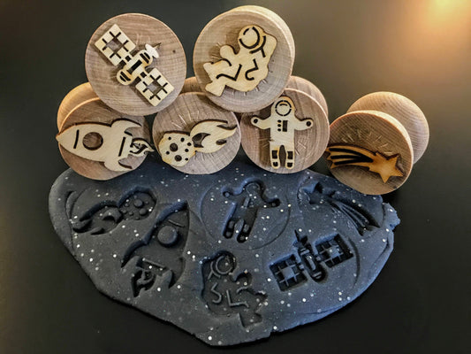 Wooden Space Stampers