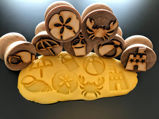 Wooden Beach Day Stampers