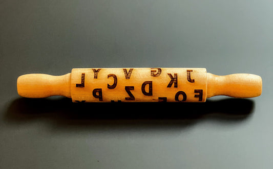 Alphabet Soup Texture Roller