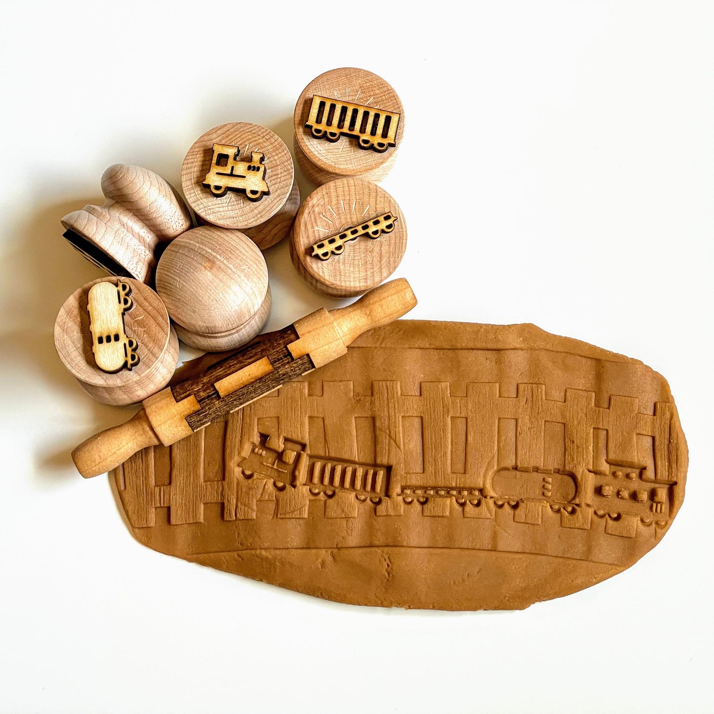 Railroad Texture Pattern Roller