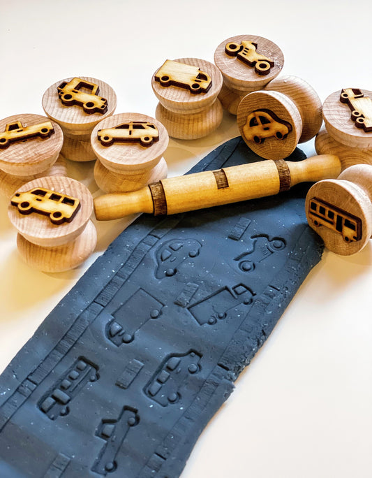 Wooden Vehicle Stampers