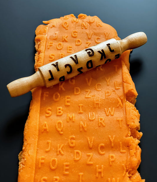 Alphabet Soup Texture Roller