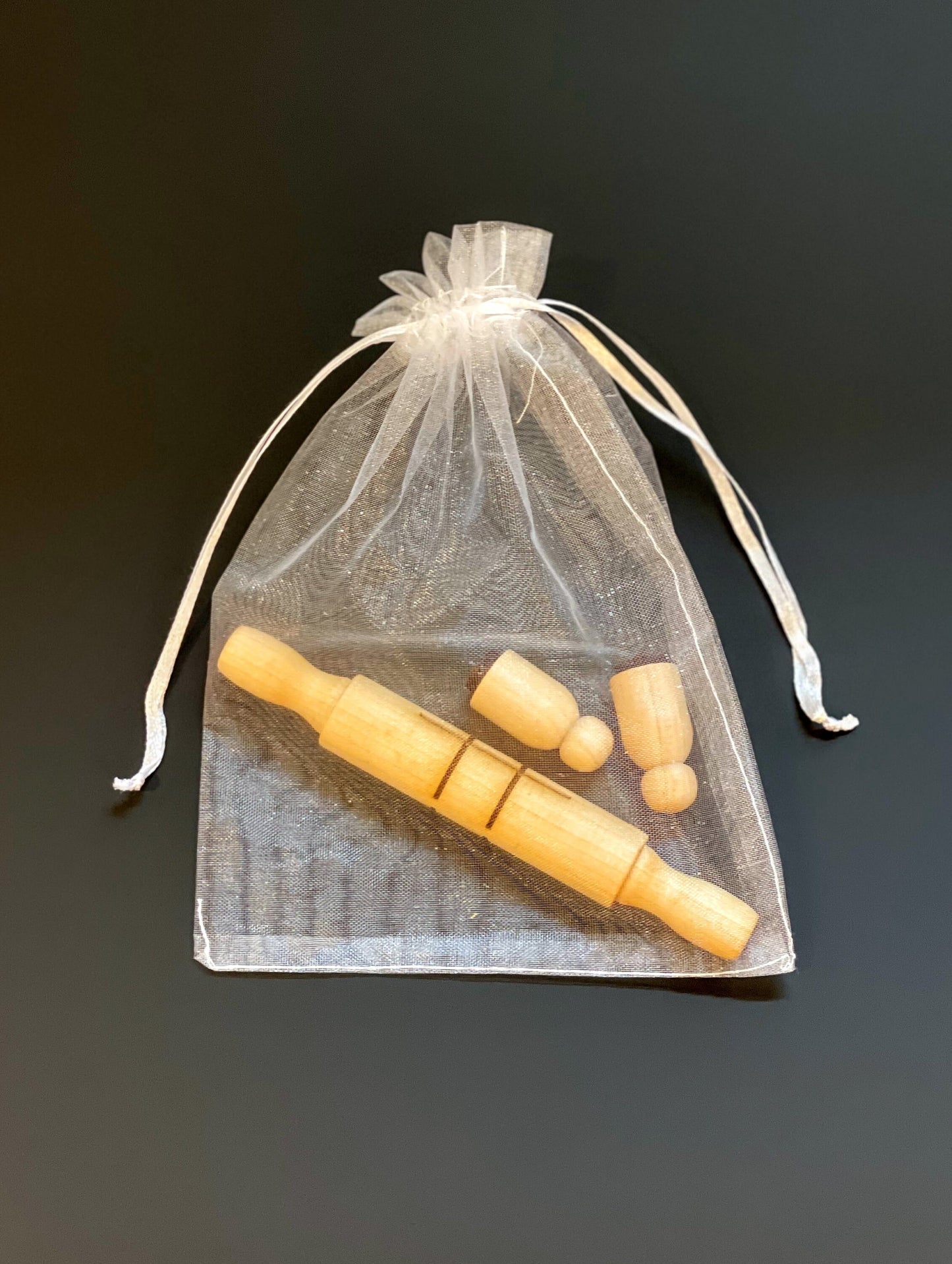 Tic-Tac-Toe Texture Roller With Peg Doll Stamps