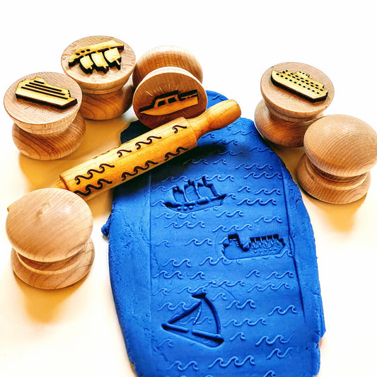 Ocean Waves Texture Roller