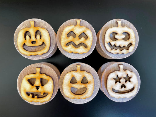 Stamp-o-Lanterns || Wooden Sensory Stampers