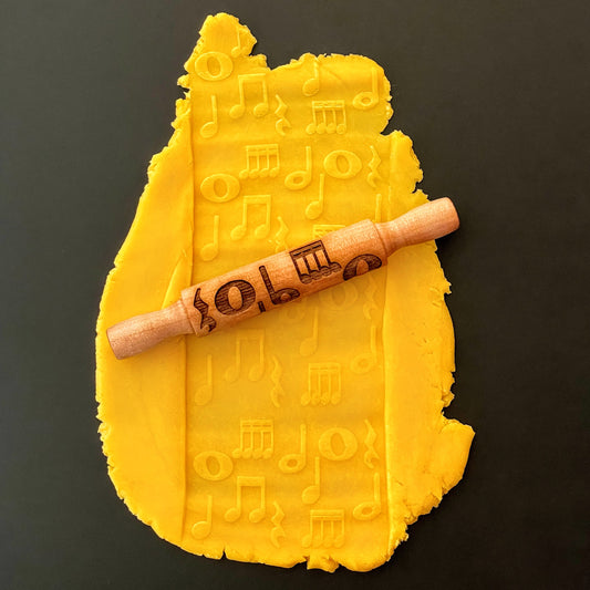 Music Notes Texture Roller