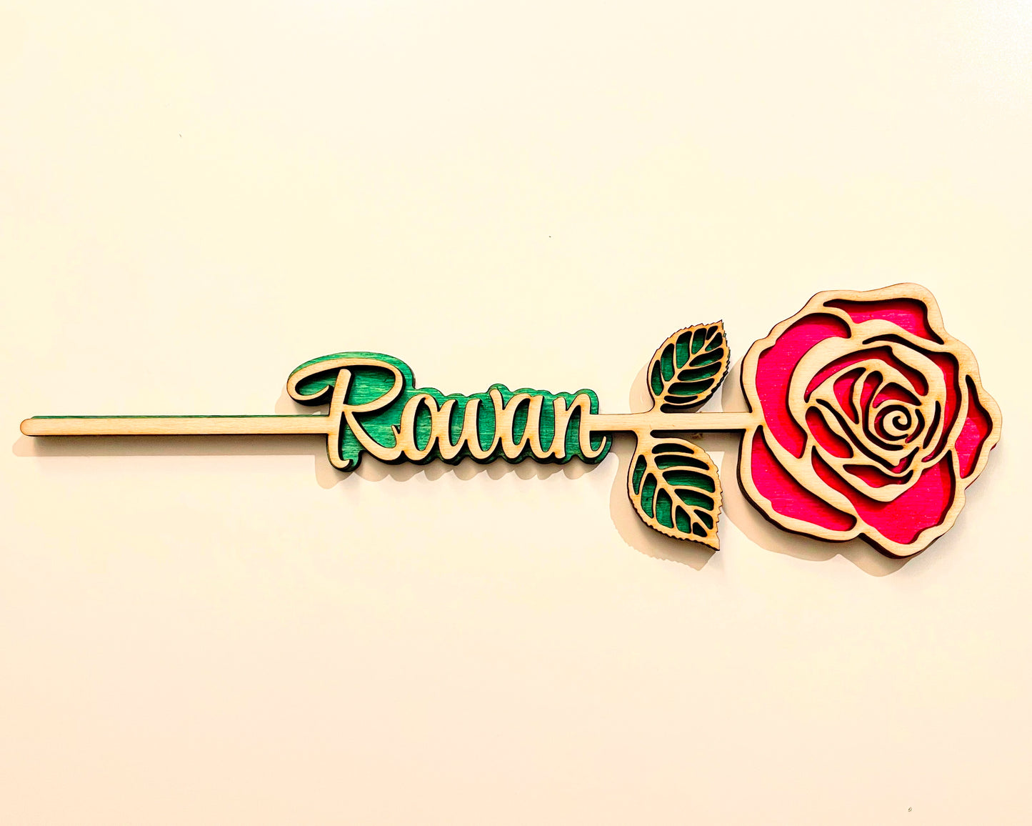 Custom Name Rose
