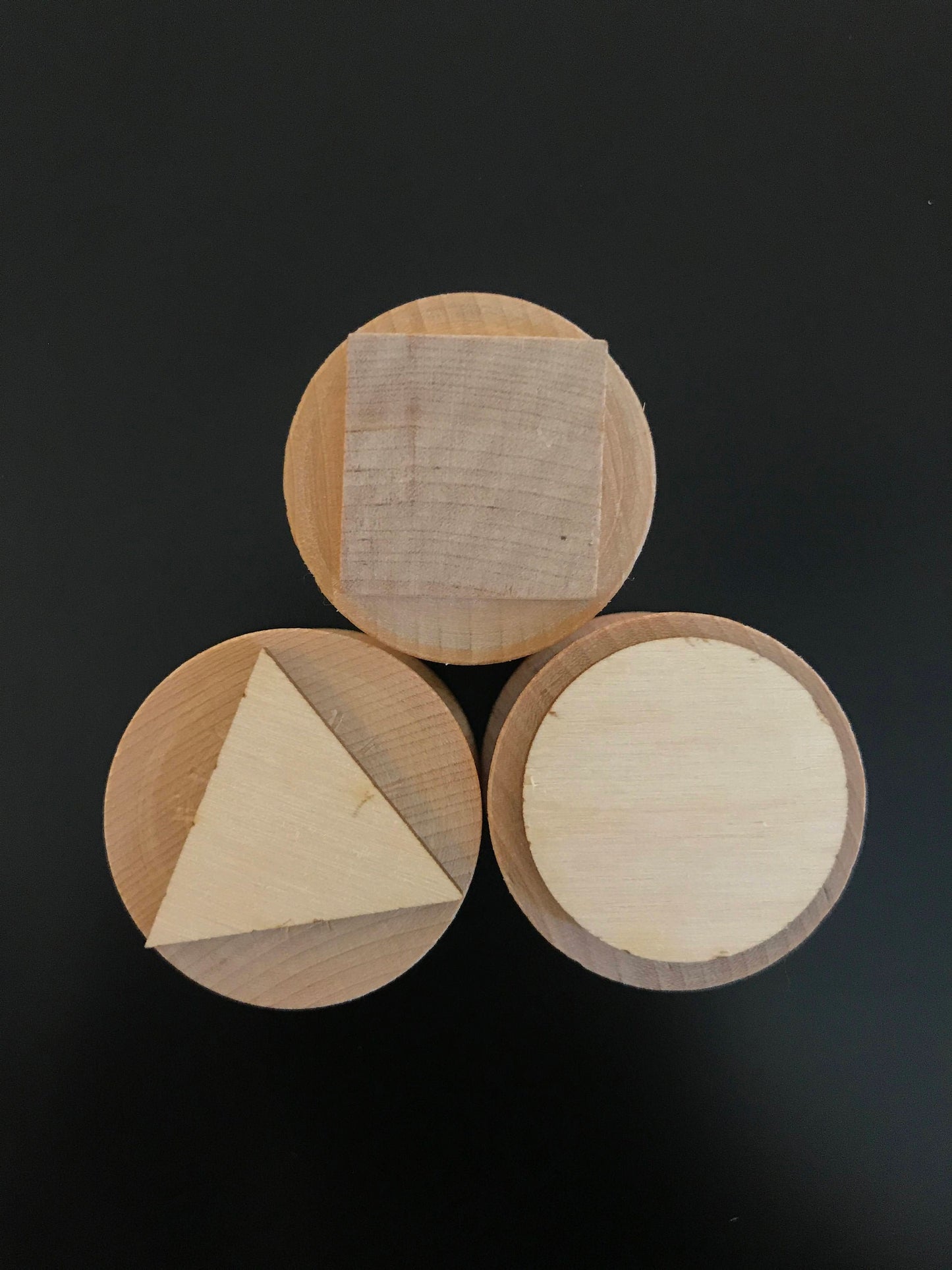 Wooden Shapes Stampers || Basic Shapes