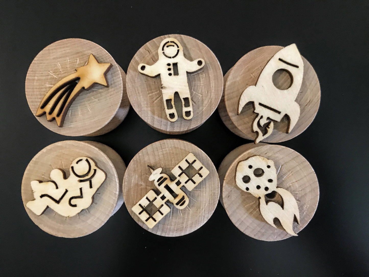 Wooden Space Stampers